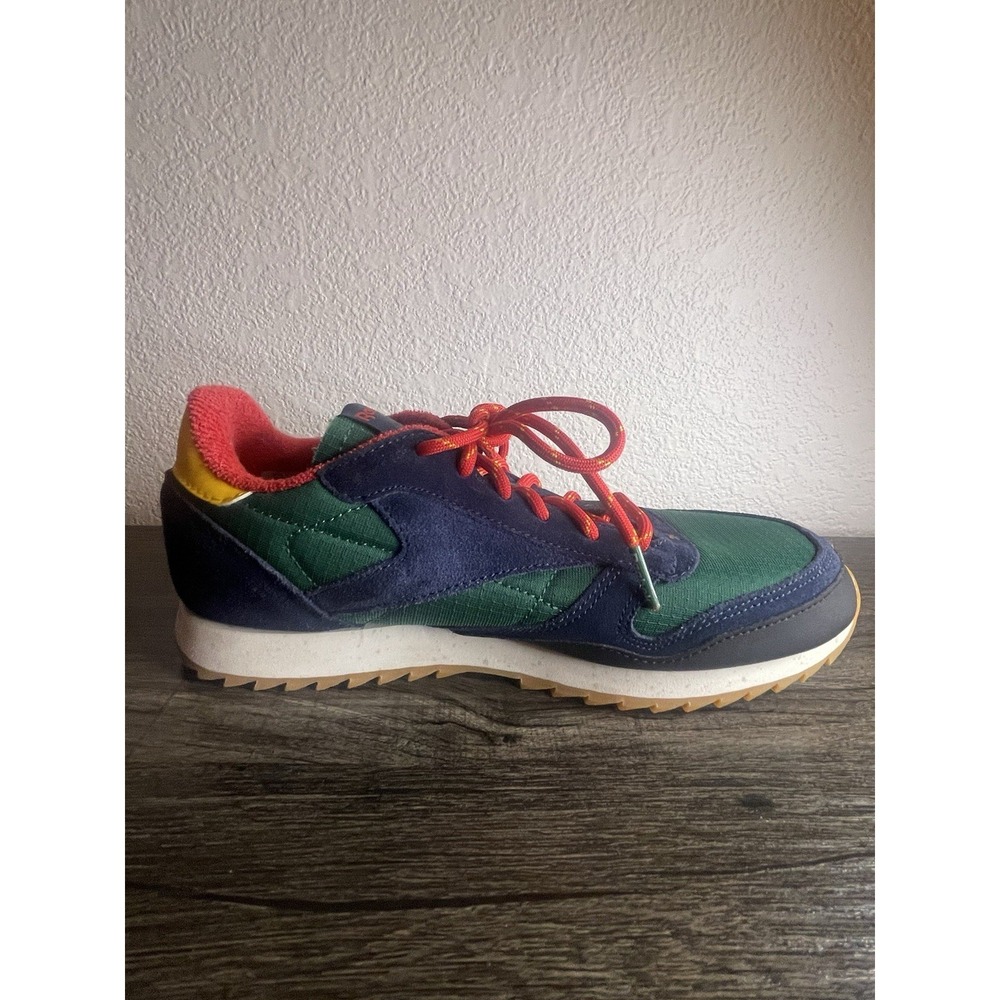 Reebok Classic Leather Ripple Altered Green Red. Men's size 5. - Picture 10 of 16